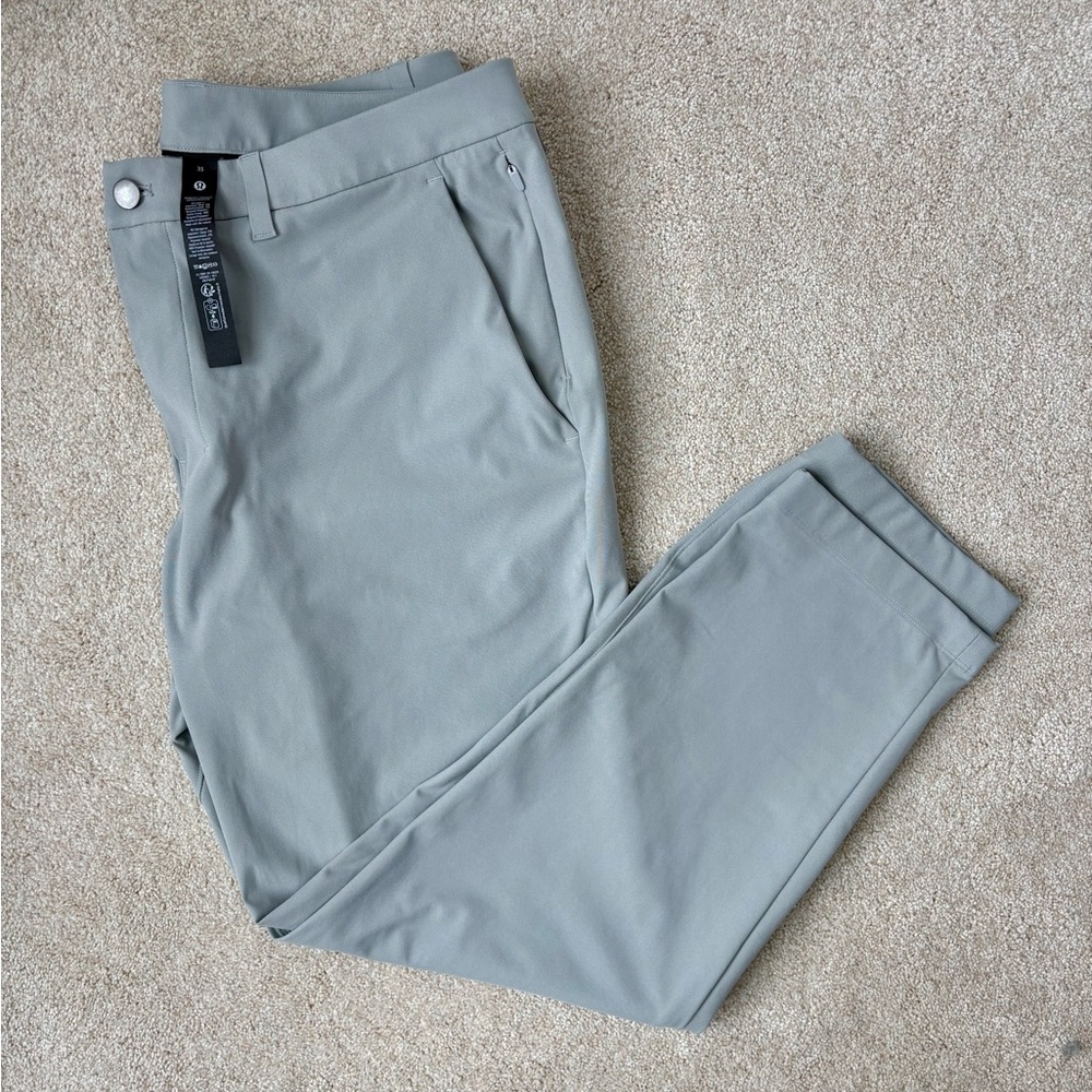 Lululemon Athletica Men's Light Gray ABC Classic Fit Trouser